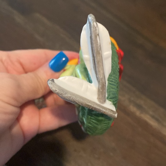 Vintage 1980 Jim Henson Muppets, Kermit The Frog in Ice Skates, Christmas Wreath - Picture 8 of 14